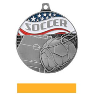 SILVER MEDAL/YELLOW RIBBON