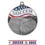 Hasty Awards Americana Soccer Medals