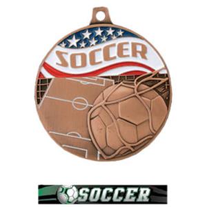 BRONZE MEDAL/ULTIMATE SOCCER RIBBON