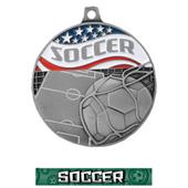 Hasty Awards Americana Soccer Medals