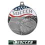 Hasty Awards Americana Soccer Medals
