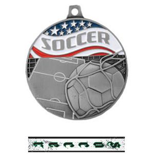 SILVER MEDAL/INTENSE RIBBON
