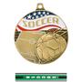 Hasty Awards Americana Soccer Medals