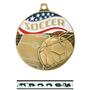 Hasty Awards Americana Soccer Medals