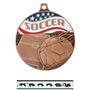 Hasty Awards Americana Soccer Medals