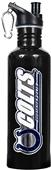 NFL Colts Black Stainless Water Bottle