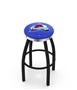 Colorado Avalanche NHL Flat Ring Blk Bar Stool
