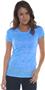 In Your Face Apparel Junior Neon Burnout Tees