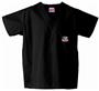 Univ of Alabama Elephant Black Scrub Tops