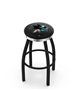 San Jose Sharks NHL Flat Ring Blk Bar Stool