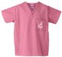 University of Alabama Pink Classic Scrub Tops