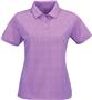 TRI MOUNTAIN Lady Montecito Tonal Plaid Polo