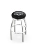 Los Angeles Kings NHL Flat Ring Chrome Bar Stool