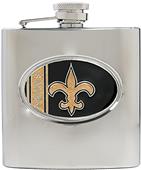 NFL New Orleans Saints 6oz Stainless Steel Flask