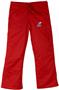 University of Kansas Red Cargo Scrub Pants
