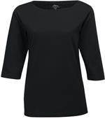 TRI MOUNTAIN Cypress Women's Boat Neck Knit Shirt TRI MOUNTAIN Cypress Women's Boat Neck Knit Shirt