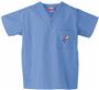 University of Kansas Sky Classic Scrub Tops