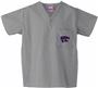 Kansas State University Gray Classic Scrub Tops