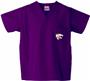 Kansas State University Purple Classic Scrub Tops