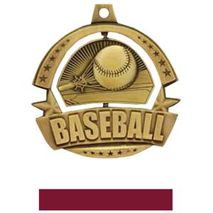 GOLD MEDAL / MAROON RIBBON