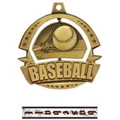 Hasty Awards Spinner Baseball Medals