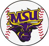 FanMats Minnesota State Mankato Baseball Mat FanMats Minnesota State Mankato Baseball Mat