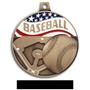 Hasty Awards 2.25" Americana Baseball  Medals