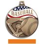 Hasty Awards 2.25" Americana Baseball  Medals