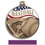Hasty Awards 2.25" Americana Baseball  Medals