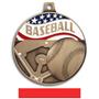 Hasty Awards 2.25" Americana Baseball  Medals