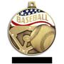 Hasty Awards 2.25" Americana Baseball  Medals