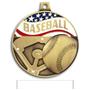 Hasty Awards 2.25" Americana Baseball  Medals