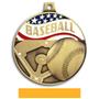 Hasty Awards 2.25" Americana Baseball  Medals