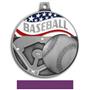 Hasty Awards 2.25" Americana Baseball  Medals