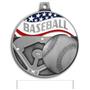 Hasty Awards 2.25" Americana Baseball  Medals