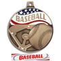 Hasty Awards 2.25" Americana Baseball  Medals