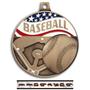 Hasty Awards 2.25" Americana Baseball  Medals