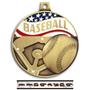 Hasty Awards 2.25" Americana Baseball  Medals