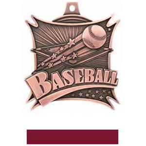 BRONZE MEDAL/MAROON RIBBON