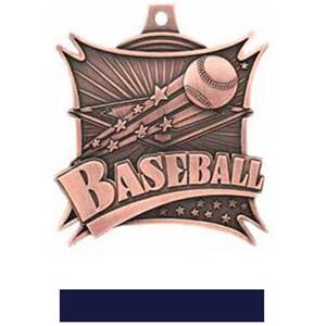 BRONZE MEDAL/NAVY RIBBON