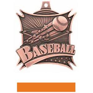 BRONZE MEDAL/ORANGE RIBBON
