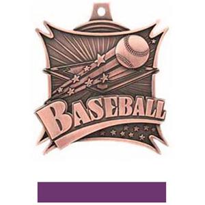 BRONZE MEDAL/PURPLE RIBBON