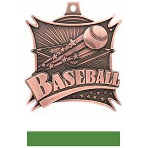 BRONZE MEDAL/GREEN RIBBON