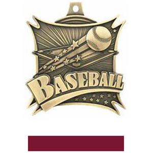 GOLD MEDAL/MAROON RIBBON