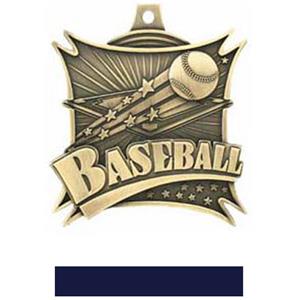 GOLD MEDAL/NAVY RIBBON