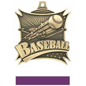 GOLD MEDAL/PURPLE RIBBON