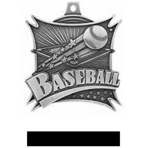 SILVER MEDAL/BLACK RIBBON