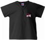 University of Arkansas Kid's Black Scrub Tops