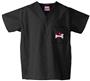 University of Arkansas Black Classic Scrub Tops