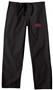 Univ of Arkansas Razorbacks Black Scrub Pants